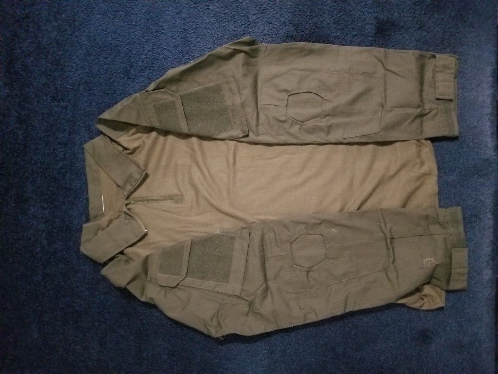 Olive Green Battle shirt