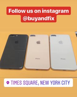 iPhone 8 Plus 64GB Factory Unlocked (price for each)