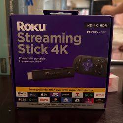 Roku streaming stick 4k