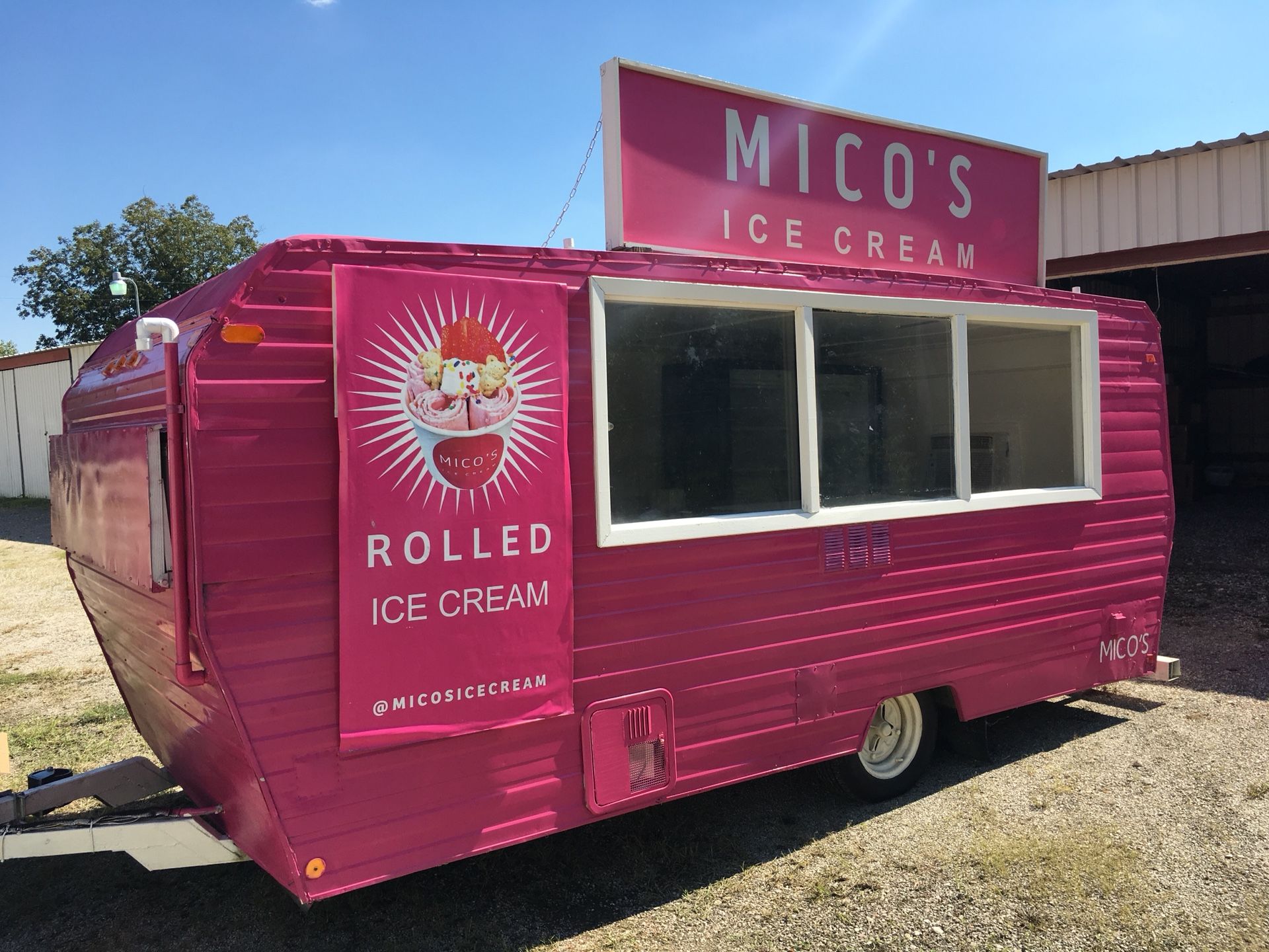 Vintage Concession Trailer (food truck)
