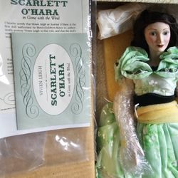 Scarlett O Hara Porcelain Doll