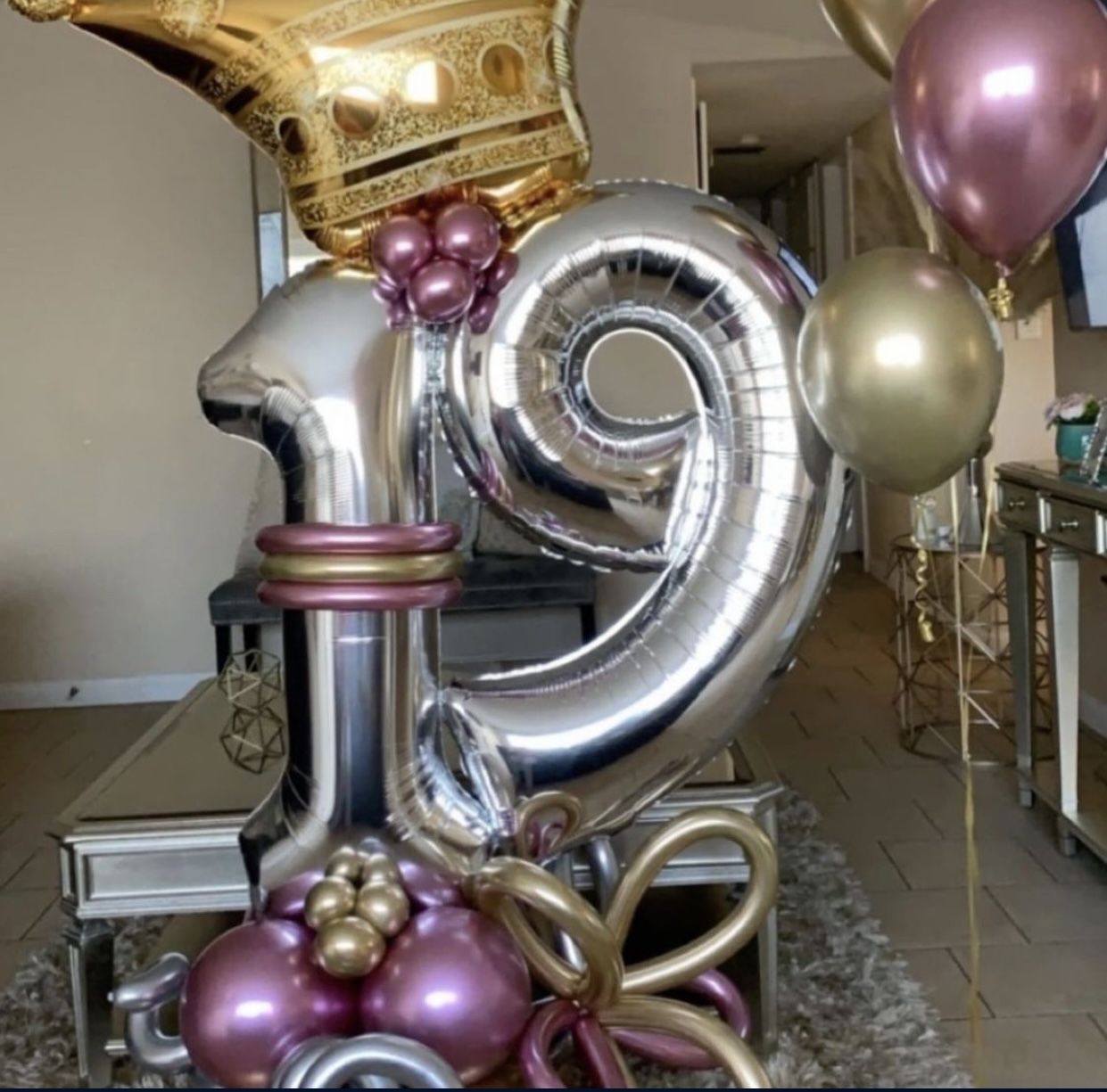Balloon Boquet Arrangment