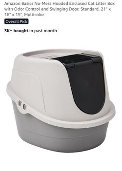 Hooded Enclosed Cat Litter Box