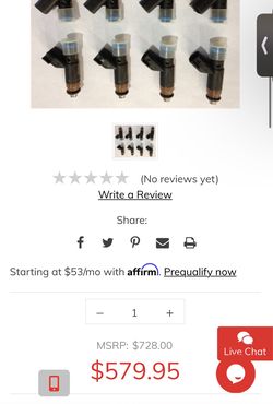 MOPAR 577 cc/min Fuel Injectors SET OF 8 (aka SRT-4 Stage 1