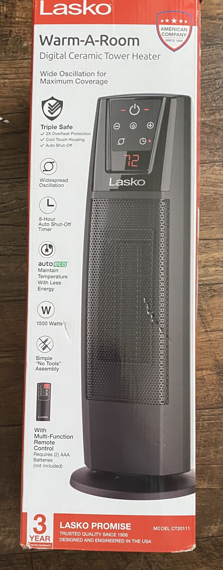 Lasko Ceramic Heater