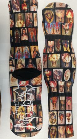 Section Eight “All over Jesus” limited edition socks