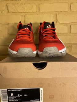 Nike Air Penny V “Red Eagle” Size 8 BNIB 537331-600