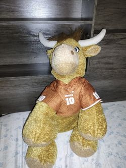 University Texas Longhorn Plush Bevo #10 Jersey Cooper 