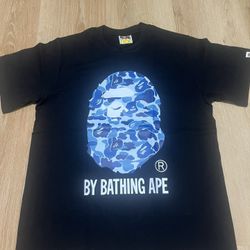 Blue Camo Black Bape Shirt