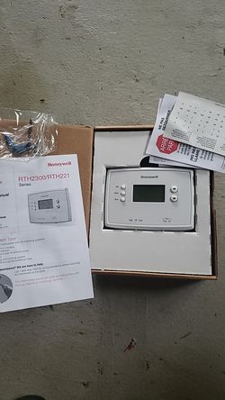 honeywell thermostat rth2300/rth221