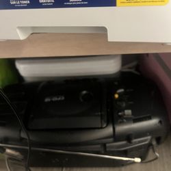 Radio With Cassette Player