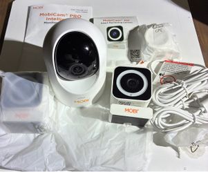 MOBI MobiCam Pro Smart Monitoring Camera Bundle