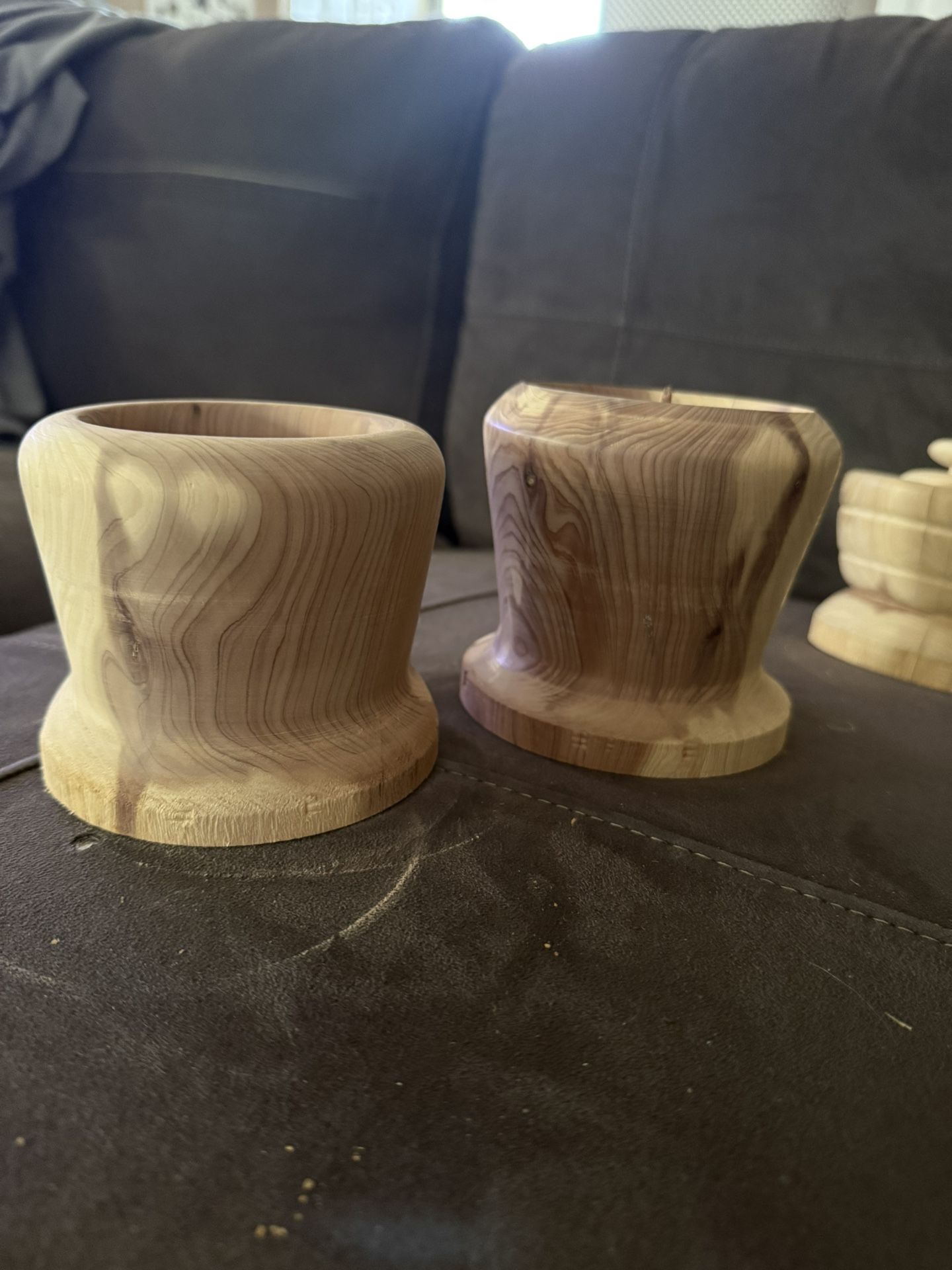Handcrafted Cedar Wood Bowls