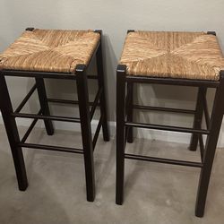 COUNTER HEIGHT STOOLS   $50 PAIR