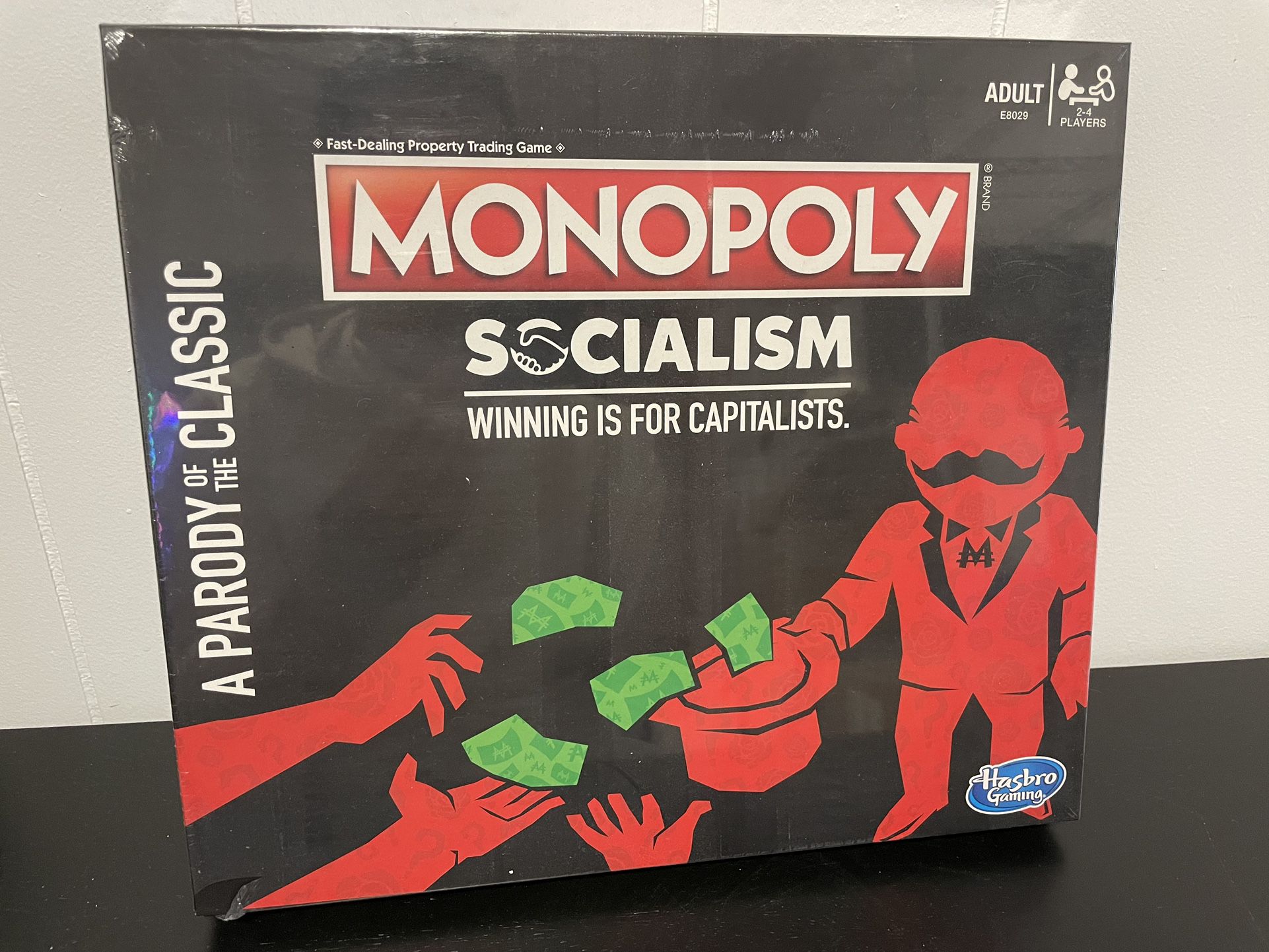 Monopoly Socialism 2018 Hasbro ‘Winning is for Capitalists’ Parody Game Complete
