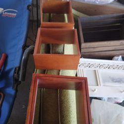 4 Vintage Wall Shelves