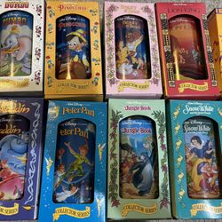 Disney Vintage Burger King Cups - Entire Collection (2 different collections) - Very rare