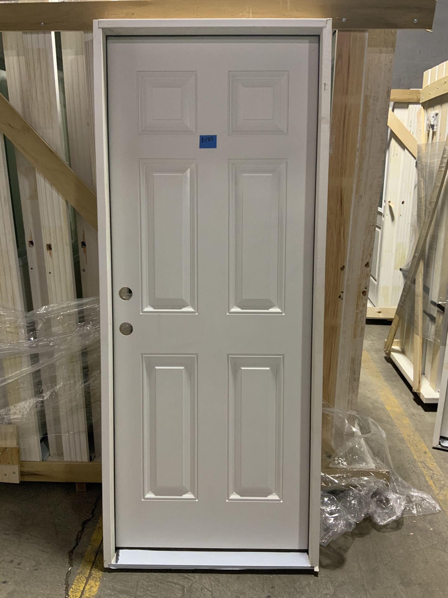 Exterior fiberglass door 32” x 80” for sale!