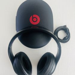 Genuine Beats Studio 3 Wireless Headphones in Matte Black