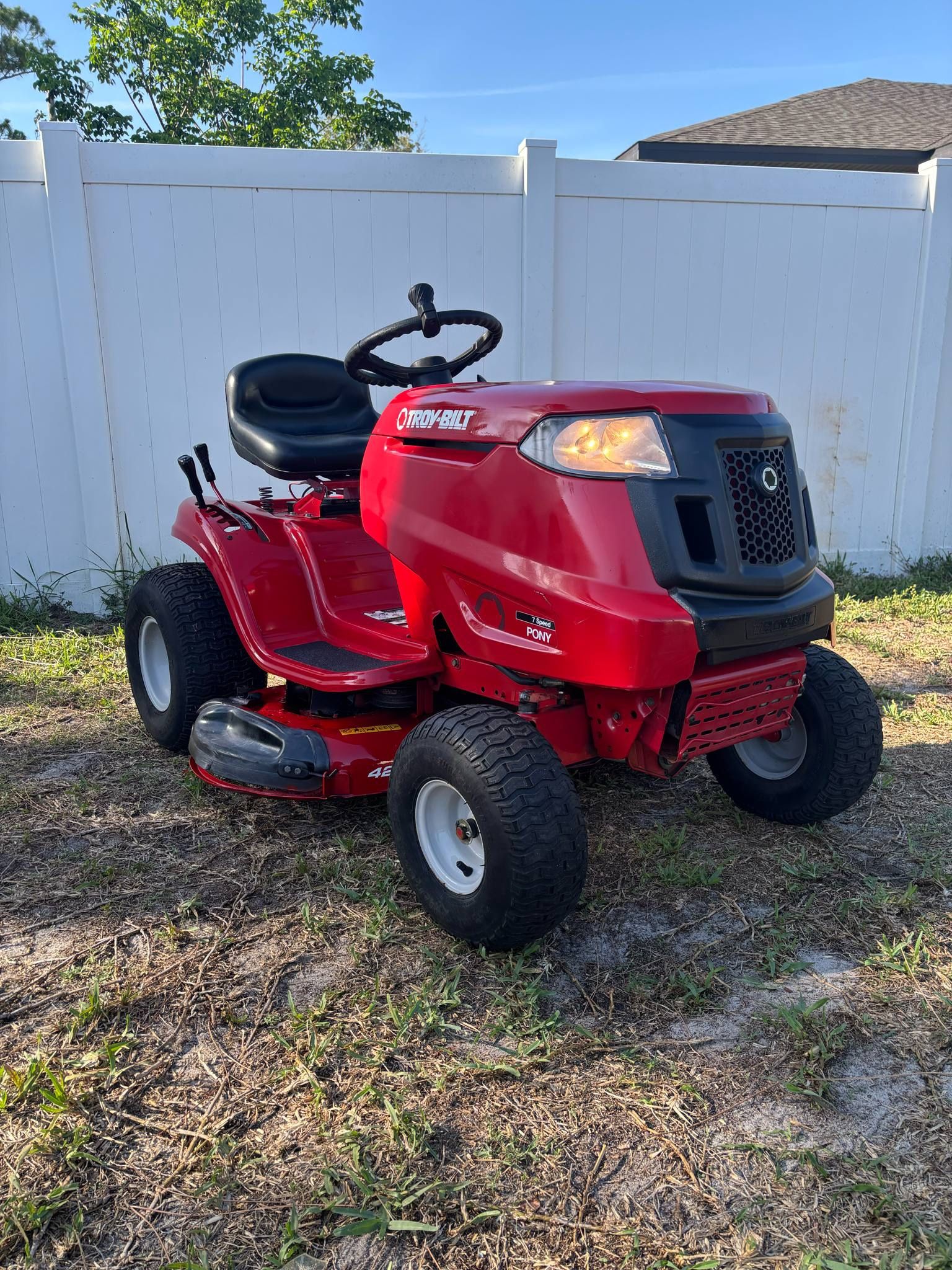 Troy-Bilt Pony Riding Lawn Mower