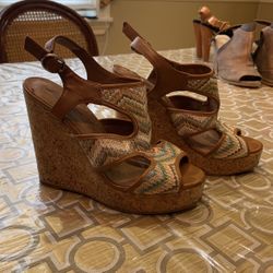 Lucky Brand Cork Wedge 