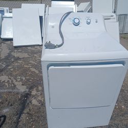 Samsung.
Electric clothes dryer works.Good 6 month warranty. I fix and sell washers and dryers