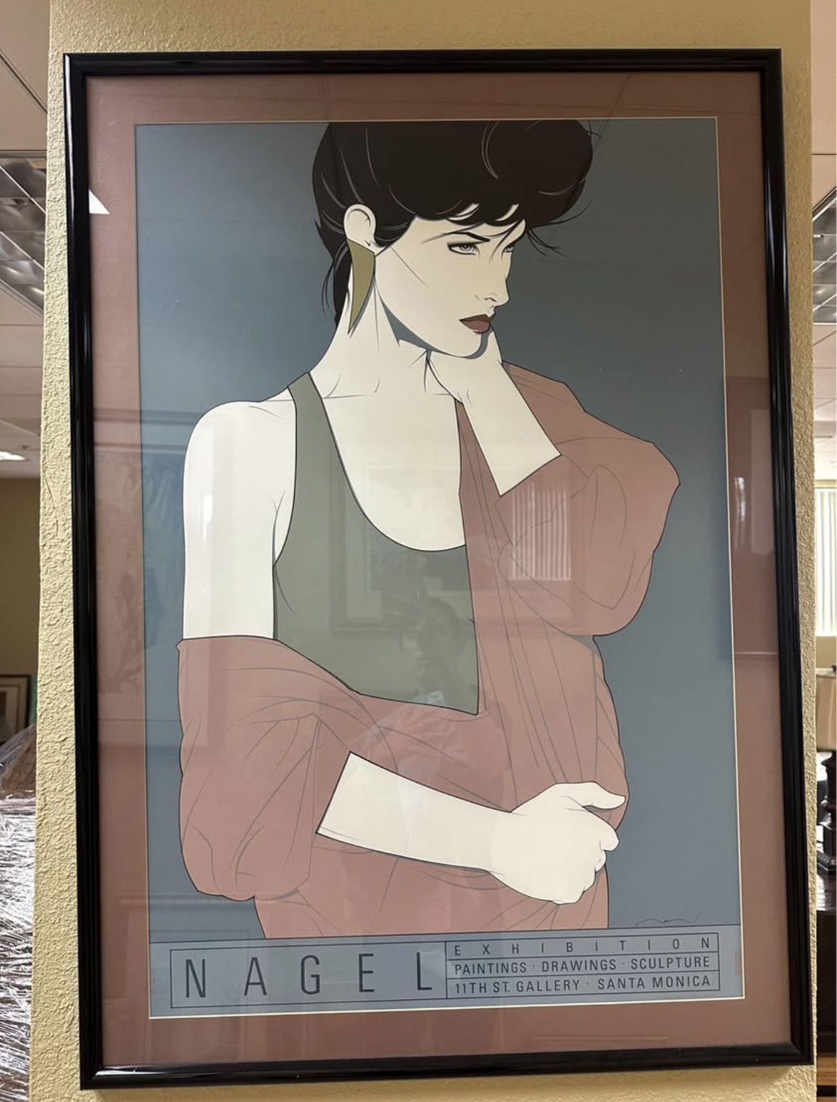 Patrick Nagel NC10 Exhibition 11th St Gallery Mirage Edition