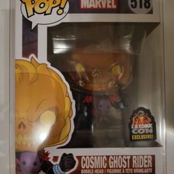Funko Pop #518 Cosmic Ghost Rider Bobble-Head - Never Opened
