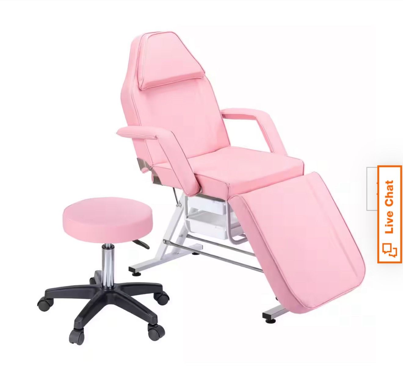 Tattoo or massaging bed