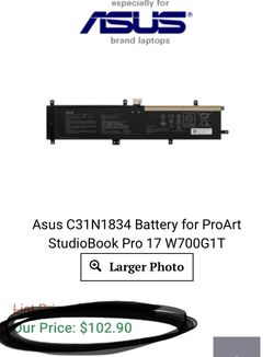 ASUS S.B. Pro 17 Battery Replacement