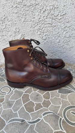 BOOTS DOUBLE RL MADE IN ENGLAND SIZE 9 MENS