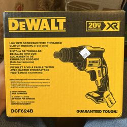 Low RPM Screwgun