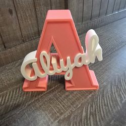 Custom Letter With Name 