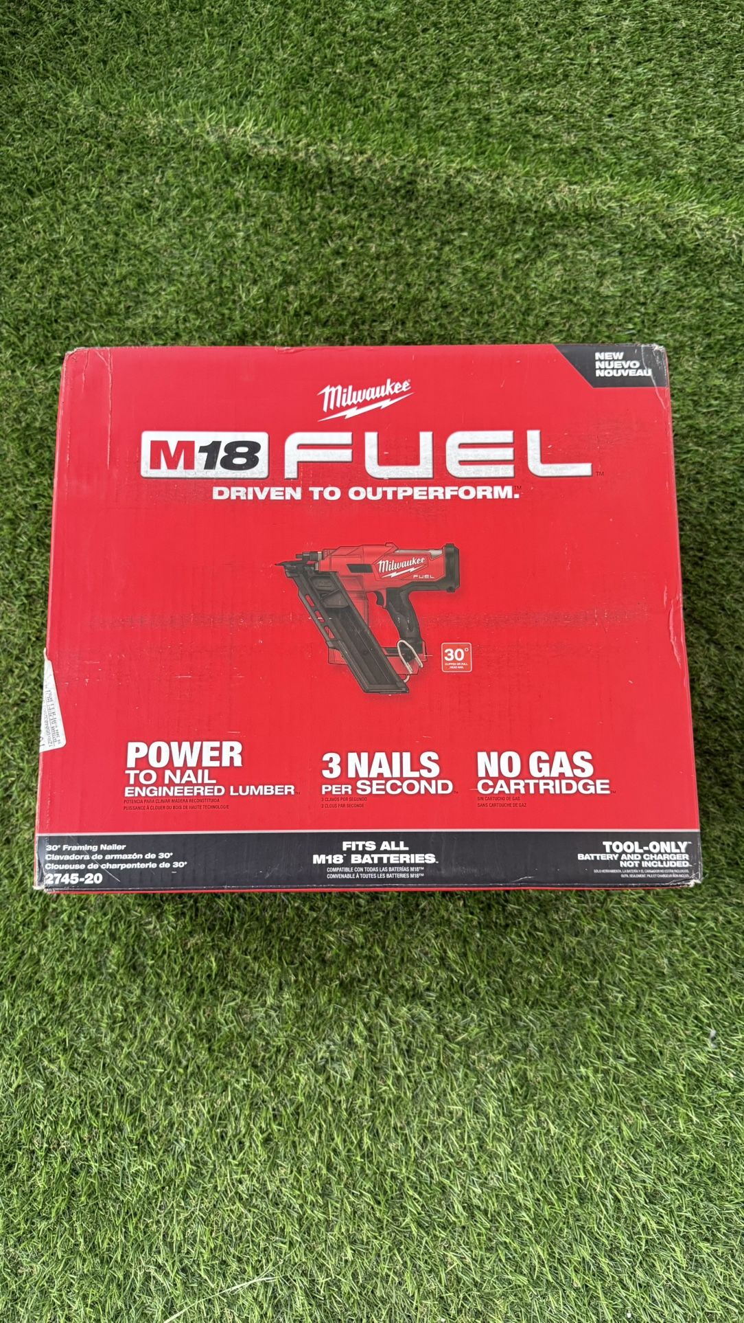 Milwaukee M18 brushless cordless framing