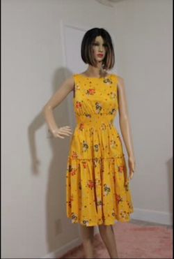 Kate Spade Bouquet Toss Smocked Dress