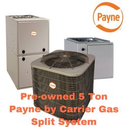Pre-Owned 5 Ton Payne by Carrier Gas Split System