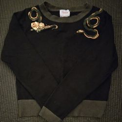 Long Sleeved Knit Sweater 