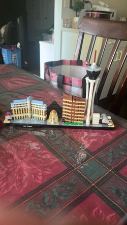 LEGO Architecture Las Vegas Skyline Set and Paris architecture set