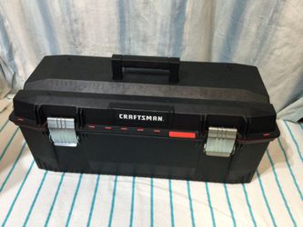 NEW CRAFTSMAN 28” TOOL BOX,   MODEL # CMST28001