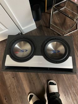 2- 10 inch Alpine S Types In Box