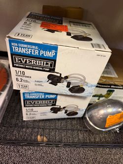 Everbilt Non-Submersible Transfer Pump 1/10 HP
