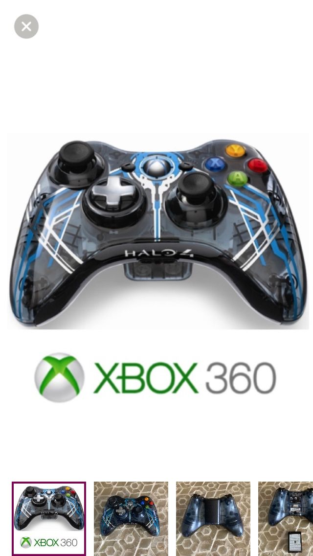 Halo 4 Forerunner Limited Edition Wireless Controller Xbox 360