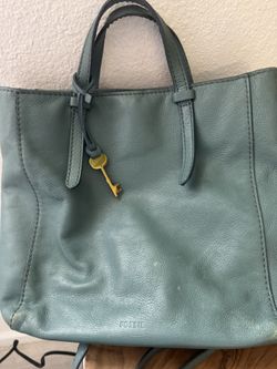 Fossil Leather Backpack