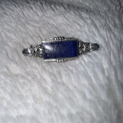 Vintage Lapis Lazuli Boma Brand Pin/Brooch Sterling