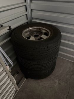 265 /70R16 TIRES & rims