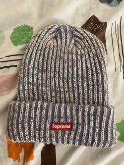 Supreme Rainbow Knit Loose Gauge Beanie