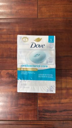 Dove ANTIBACTERIAL CARE 1/4 Moisturizing Cream Beauty Bar: 4 Bars