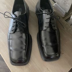 Mens Black Dress Shoes 13