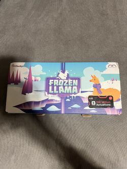 ducky mini frozen llama keyboard with blue switches 