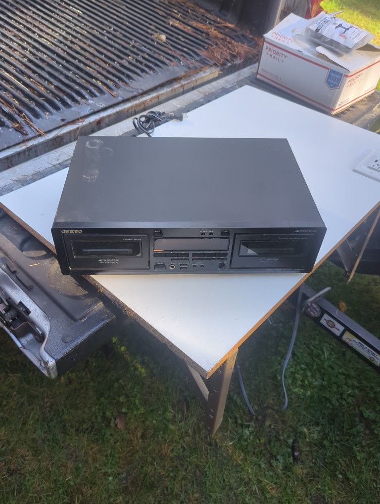 Onkyo Stereo Cassette Tape Deck 